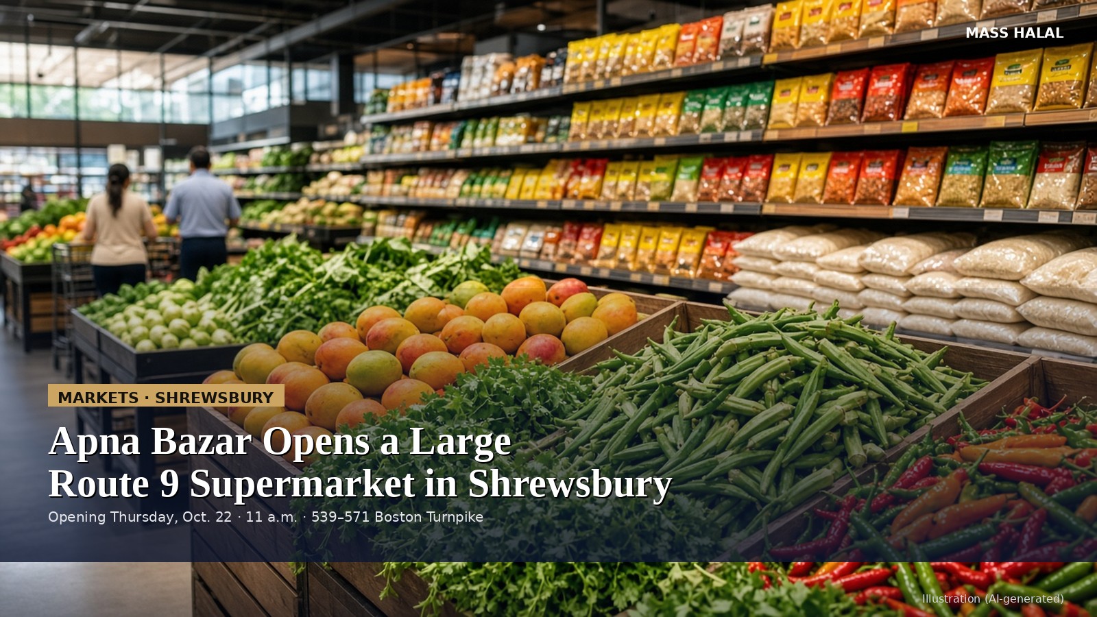 Apna Bazar Shrewsbury Grand Opening — event image
