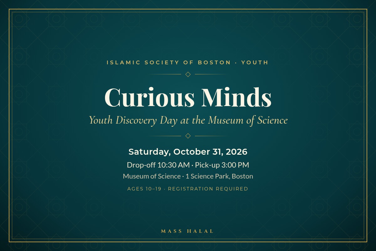 Curious Minds: ISB Youth Discovery Day at the Museum of Science — event image